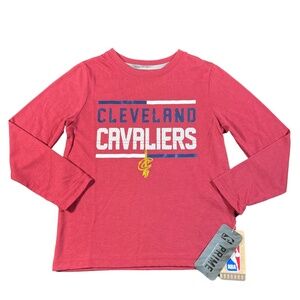 Cleveland Cavaliers NBA Long Sleeve T Shirt Kids Size Medium 5/6